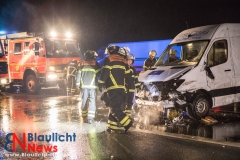 Brummi-Pilot verhaftet! - Transporter auf der A7 verunglückt!
