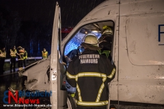 Brummi-Pilot verhaftet! - Transporter auf der A7 verunglückt!